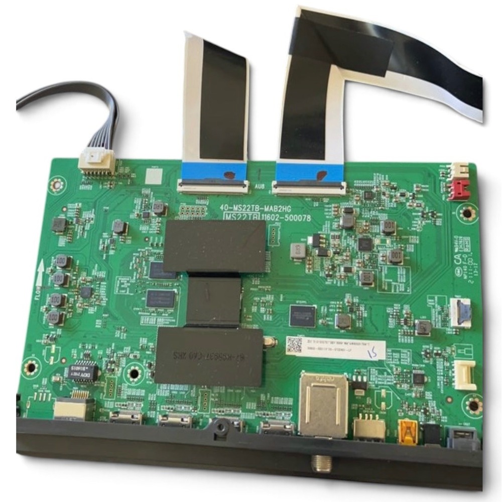 TCL Main Board 40-MS22TB-MAB2HG and Power Supply 40-L12CH4-PWF1CG TV Parts Set